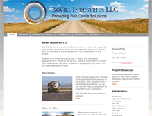 Tablet Screenshot of bovillindustries.com